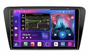 Штатная магнитола FarCar s400 Super HD для Skoda Octavia A7 на Android  (XL483M)