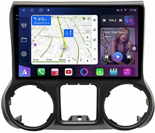 Штатная магнитола FarCar s500 Plus 2K для Jeep Wrangler 3 JK на Android  (XXL3295M)