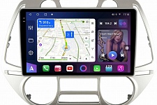 Штатная магнитола FarCar s500 Plus 2K для Hyundai i20 на Android (GX3244M климат)