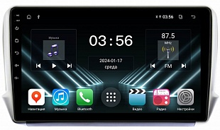 Штатная магнитола FarCar для Peugeot 2008 на Android  (DX3262M)