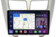 Штатная магнитола FarCar s500 Plus 2K для Hyundai Solaris на Android  (GX067M)