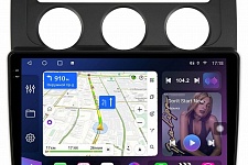 Штатная магнитола FarCar s500 Plus 2K для VW Touran на Android  (XXL3264M климат)