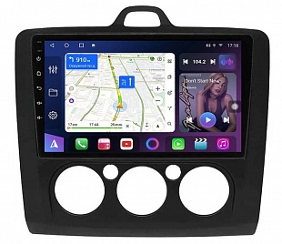 Штатная магнитола FarCar s400 для Ford Focus, C-Max, Galaxy на Android (HL004M черная кондей)