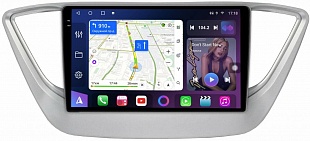 Штатная магнитола FarCar s500 Plus 2K для Hyundai Solaris на Android  (GX766M)
