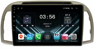 Штатная магнитола FarCar для Nissan Micra March K12 на Android  (DX3305M)