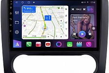 Штатная магнитола FarCar s400 для Ford Focus, C-Max, Galaxy на Android (HL004/3283M черная климат)