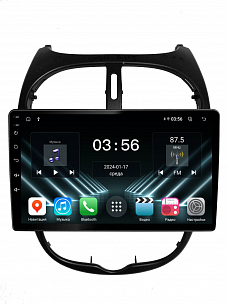 Штатная магнитола FarCar для Peugeot 206 на Android  (DX778M)