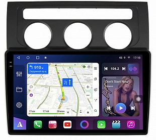 Штатная магнитола FarCar s500 Plus 2K для VW Touran на Android  (GX3264M климат)