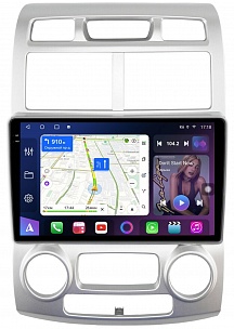 Штатная магнитола FarCar s500 Plus 2K для KIA Sportage 2 KM на Android  (GX3313M климат)