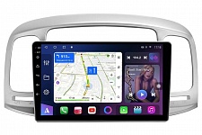 Штатная магнитола FarCar s500 Plus для Hyundai Accent, Verna на Android  (BM3009M)